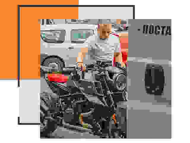 Перевозка мотоцикла по России - Услуги Перевозка-Ткв