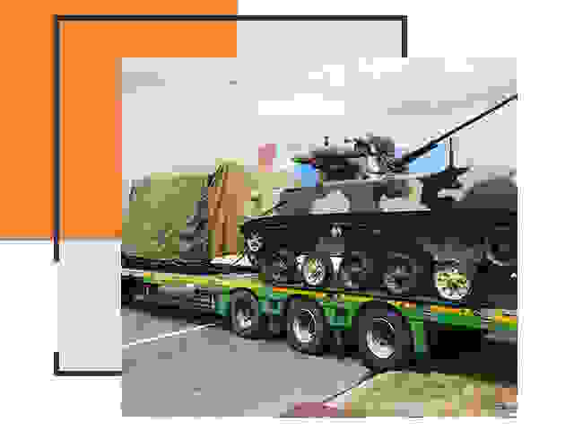 Перевозка военной техники в Тейково